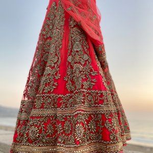 Sabyasachi Indian Bollywood Wedding Lengha Ghagra  *Authenticated by poshmark*